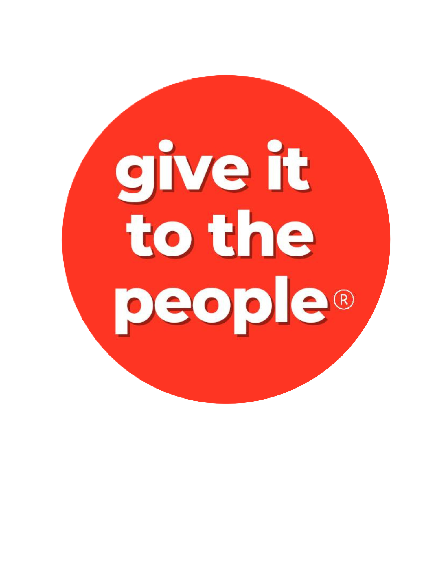Give it to the peep logo transparent